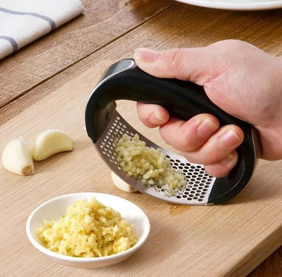 Manual Inox Garlic Shredder Juicer Kitchen Garlic Press