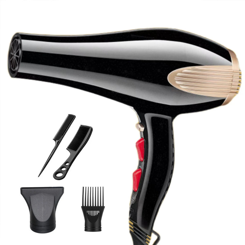 Secador de Cabelo 220v Profissional 3900w Chapinha black ion Silencioso - Voltagem 220v